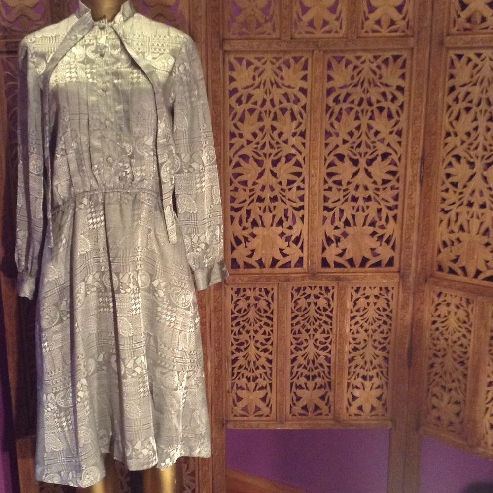 🌹 SUPER SILVER VINTAGE DRESS🌹